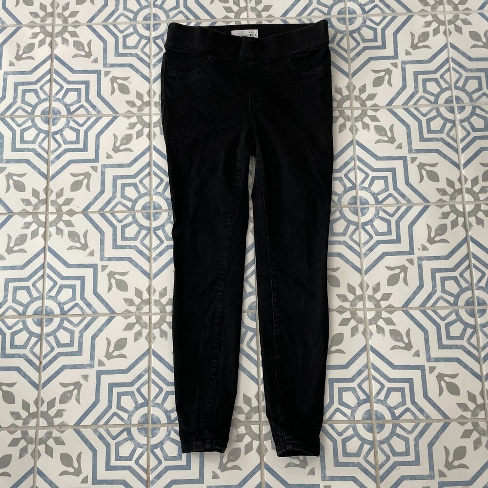 Super skinny black jeans